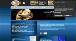 Desktop Screenshot of mokaartistas.com