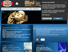 Tablet Screenshot of mokaartistas.com